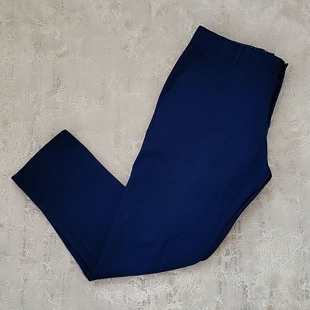 BOY'S ARMANDO MARTILLO NAVY BLUE DRESS PANTS SIZE 14 $65